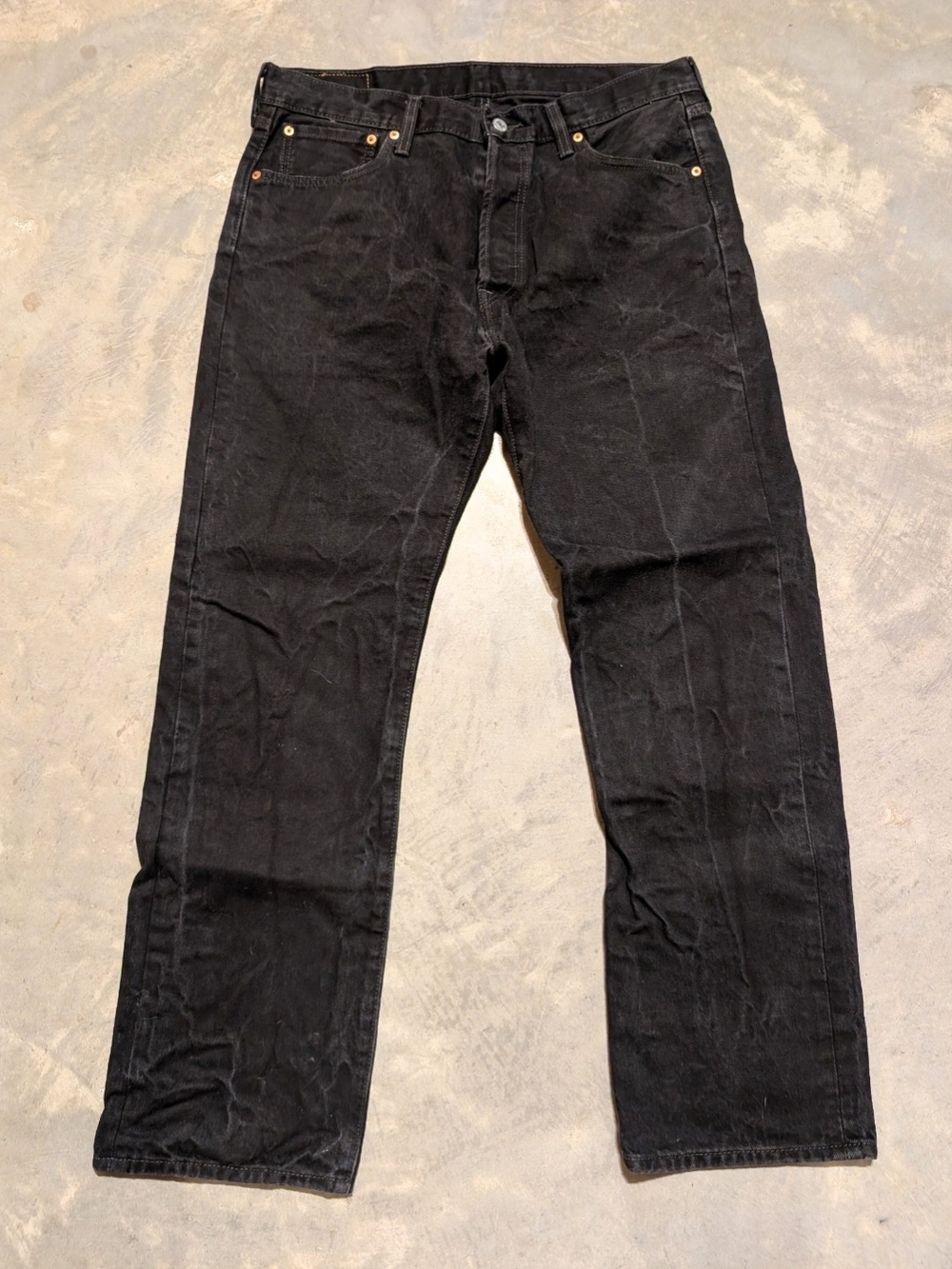 Levi's 501 Black Denim